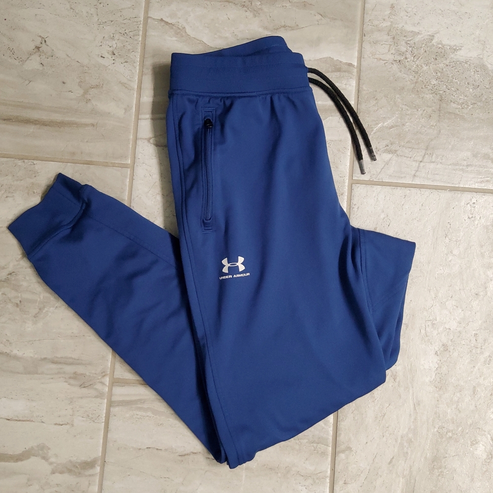 Men's Blue Under Armour Coldgear joggers